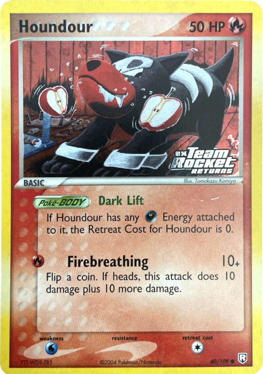 Houndour (60/109) (Stamped) [EX: Team Rocket Returns] | Devastation Store