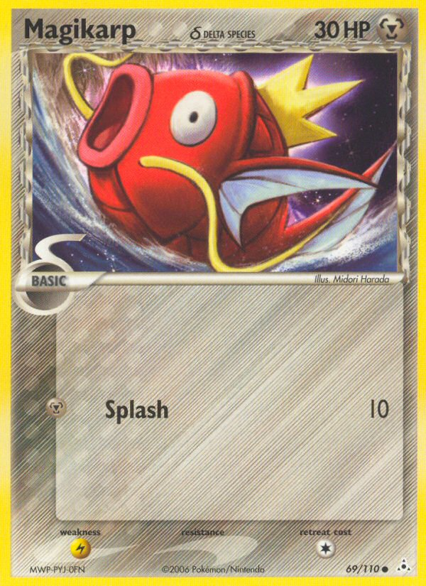 Magikarp (69/110) (Delta Species) [EX: Holon Phantoms] | Devastation Store