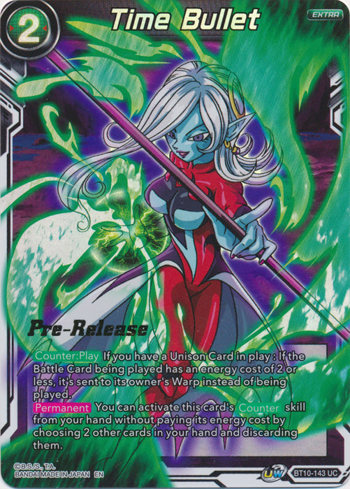 Time Bullet (BT10-143) [Rise of the Unison Warrior Prerelease Promos] | Devastation Store
