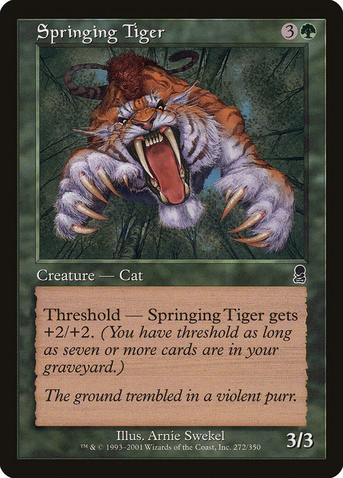 Springing Tiger [Odyssey] - Devastation Store | Devastation Store