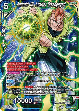 Android 16, Limiter Disengaged (BT14-149) [Cross Spirits] | Devastation Store