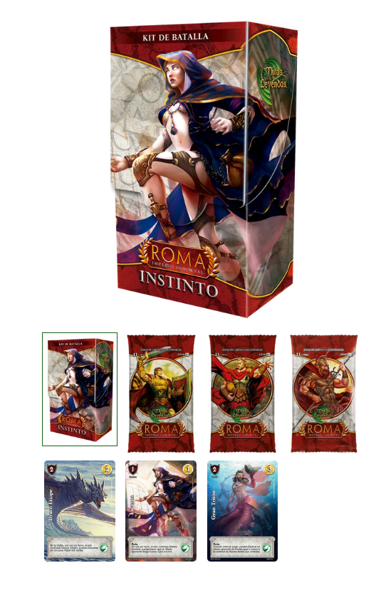 Kit de Batalla Instinto - Roma Mitos y Leyendas | Devastation Store