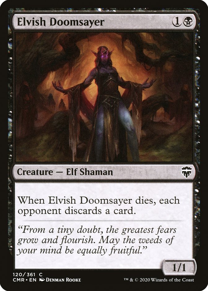 Elvish Doomsayer [Commander Legends] | Devastation Store