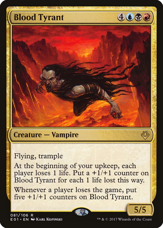 Blood Tyrant [Archenemy: Nicol Bolas] - Devastation Store | Devastation Store