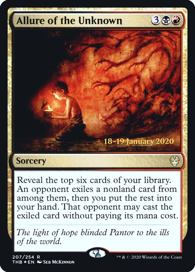 Allure of the Unknown [Theros Beyond Death Prerelease Promos] | Devastation Store