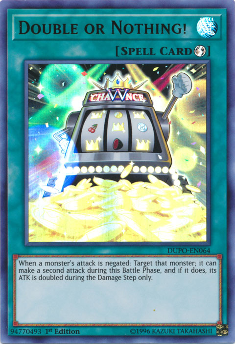 Double or Nothing! [DUPO-EN064] Ultra Rare | Devastation Store