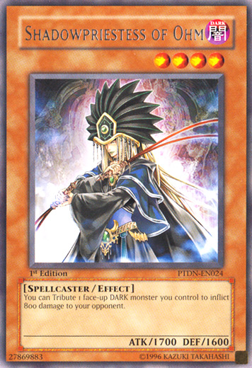 Shadowpriestess of Ohm [PTDN-EN024] Rare | Devastation Store