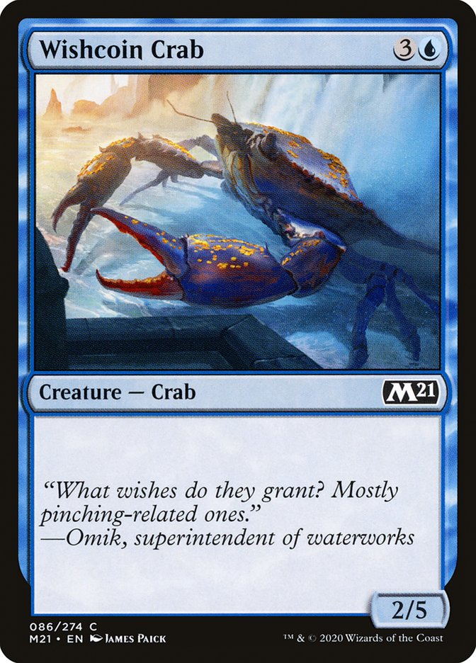 Wishcoin Crab [Core Set 2021] | Devastation Store