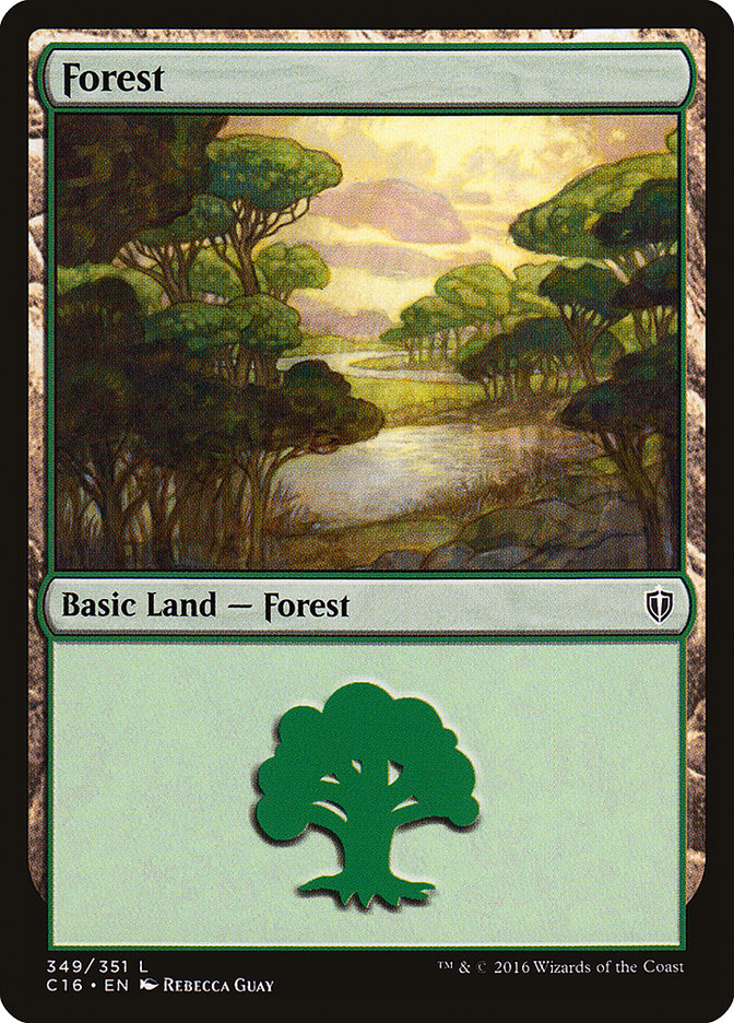 Forest (349) [Commander 2016] | Devastation Store