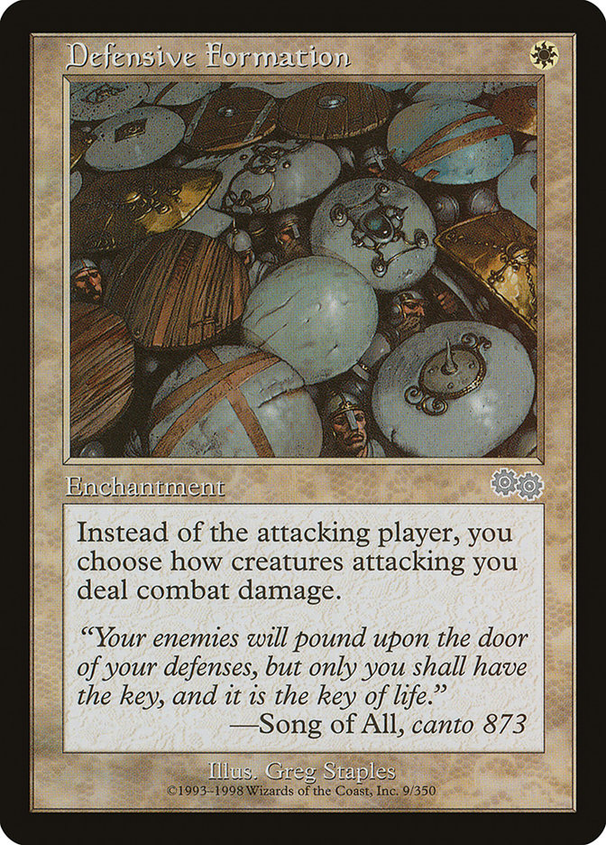 Defensive Formation [Urza's Saga] | Devastation Store