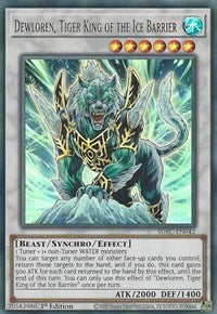 Dewloren, Tiger King of the Ice Barrier [SDFC-EN042] Ultra Rare | Devastation Store
