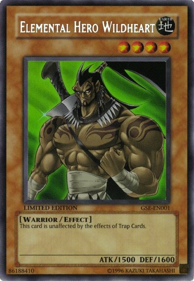 Elemental Hero Wildheart [GSE-EN001] Secret Rare | Devastation Store