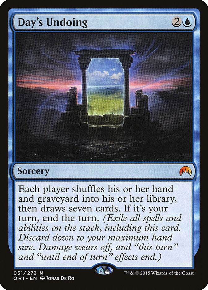 Day's Undoing [Magic Origins] - Devastation Store | Devastation Store