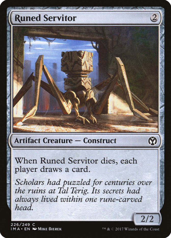 Runed Servitor [Iconic Masters] - Devastation Store | Devastation Store