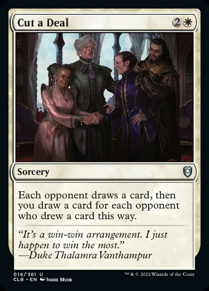 Cut a Deal [Commander Legends: Battle for Baldur's Gate] | Devastation Store