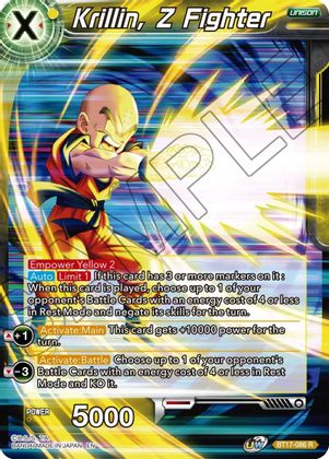 Krillin, Z Fighter (BT17-086) [Ultimate Squad] | Devastation Store