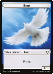 Bird // Cat Double-Sided Token [Phyrexia: All Will Be One Commander Tokens] | Devastation Store