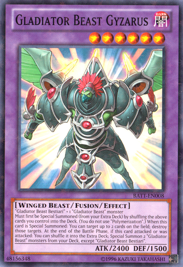 Gladiator Beast Gyzarus [BATT-EN008] Starfoil Rare | Devastation Store