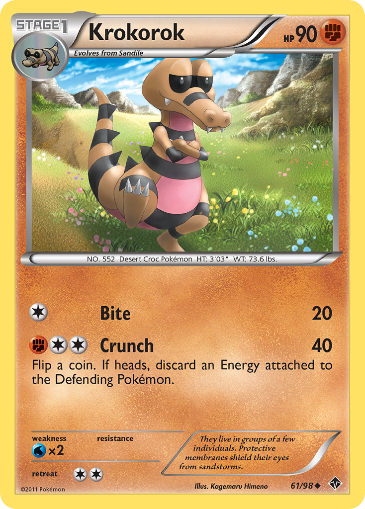Krokorok (61/98) [Black & White: Emerging Powers] | Devastation Store