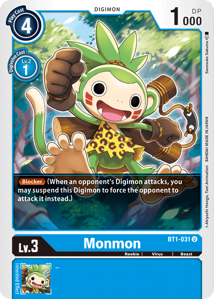 Monmon [BT1-031] [Release Special Booster Ver.1.0] | Devastation Store