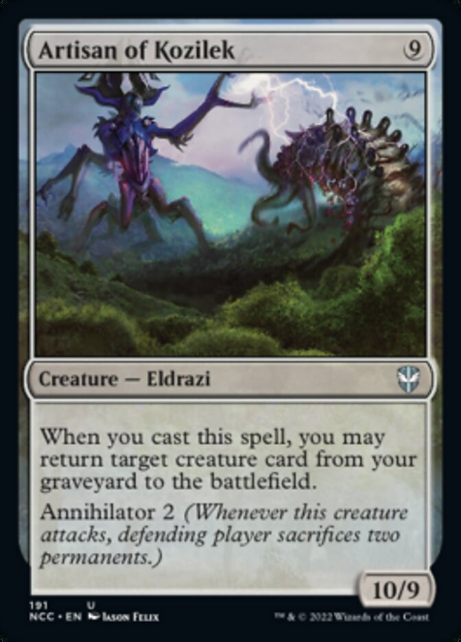 Artisan of Kozilek [Streets of New Capenna Commander] | Devastation Store