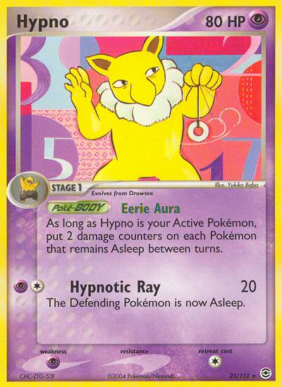 Hypno (25/112) [EX: FireRed & LeafGreen] | Devastation Store