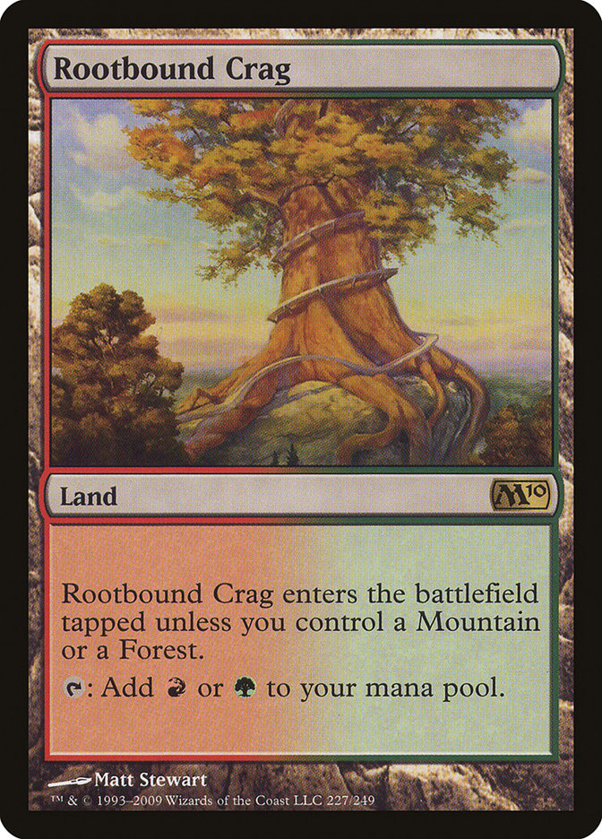 Rootbound Crag [Magic 2010] - Devastation Store | Devastation Store