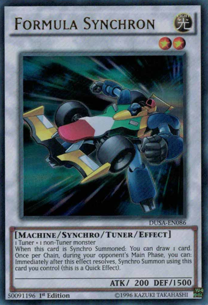 Formula Synchron [DUSA-EN086] Ultra Rare | Devastation Store