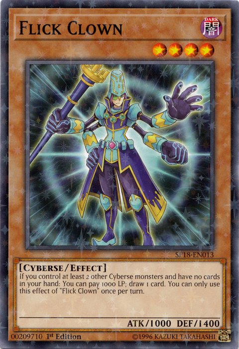 Flick Clown [SP18-EN013] Starfoil Rare | Devastation Store