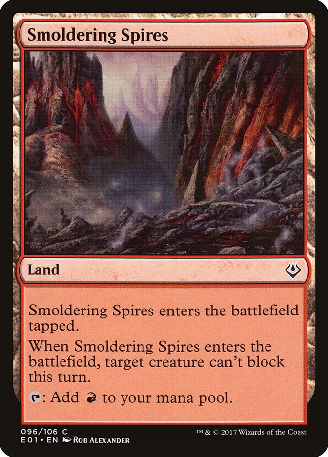 Smoldering Spires [Archenemy: Nicol Bolas] | Devastation Store