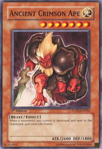 Ancient Crimson Ape [ANPR-EN038] Common | Devastation Store