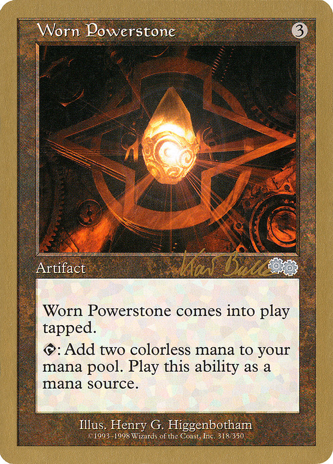 Worn Powerstone (Kai Budde) [World Championship Decks 1999] | Devastation Store