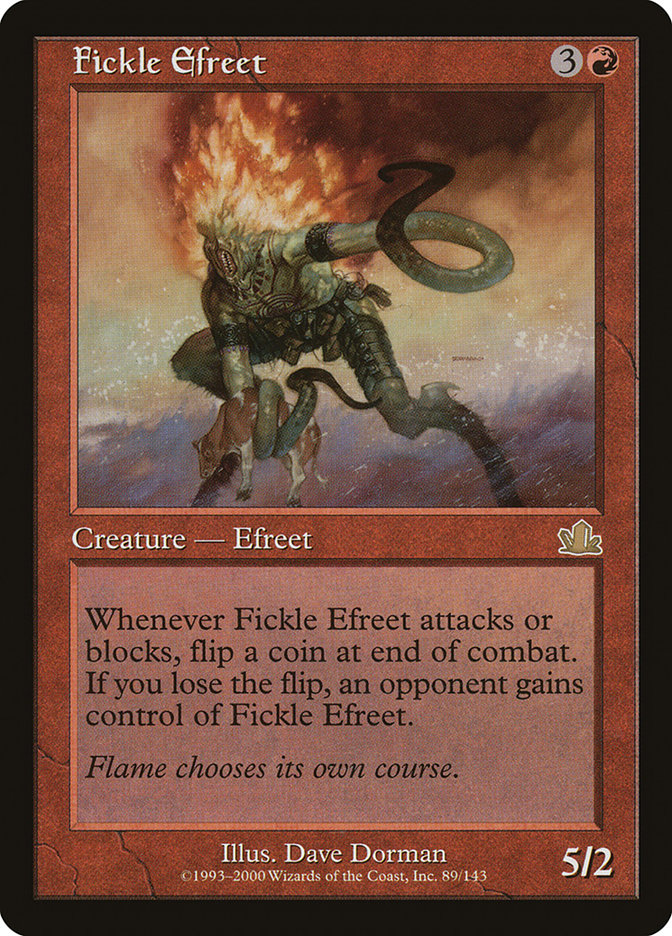 Fickle Efreet [Prophecy] | Devastation Store