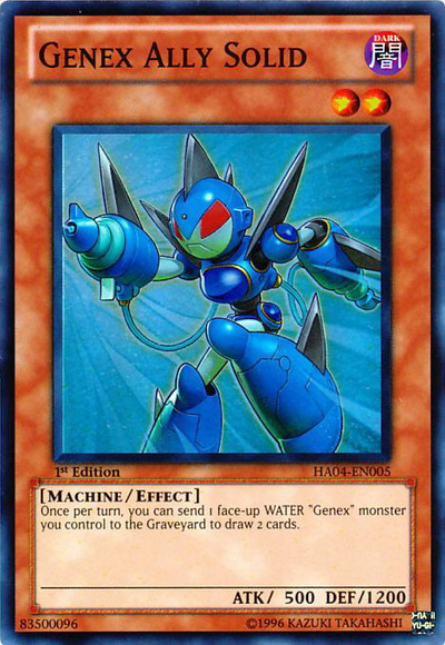 Genex Ally Solid [HA04-EN005] Super Rare | Devastation Store