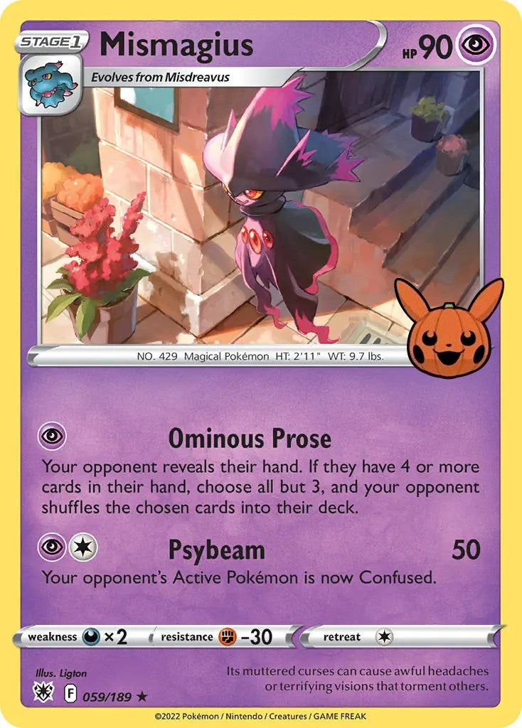 Mismagius (059/189) [Trick or Trade] | Devastation Store