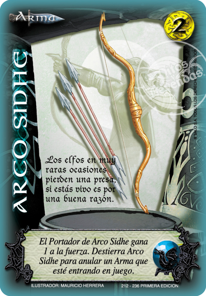 Arco Sidhe, Leyendas - Devastation Store | Devastation Store