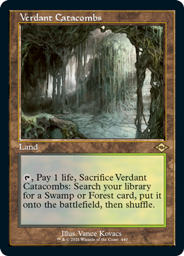Verdant Catacombs (Retro Foil Etched) [Modern Horizons 2] | Devastation Store