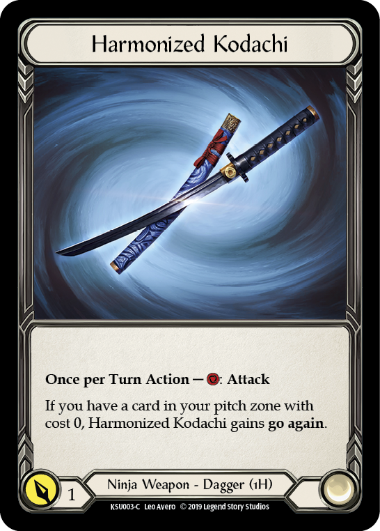 Harmonized Kodachi [KSU003-C] 1st Edition Normal | Devastation Store