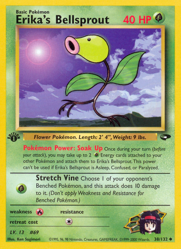 Erika's Bellsprout (38/132) [Gym Challenge 1st Edition] | Devastation Store