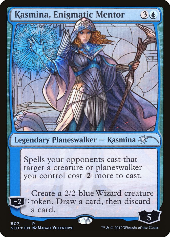 Kasmina, Enigmatic Mentor (Stained Glass) [Secret Lair Drop Promos] | Devastation Store