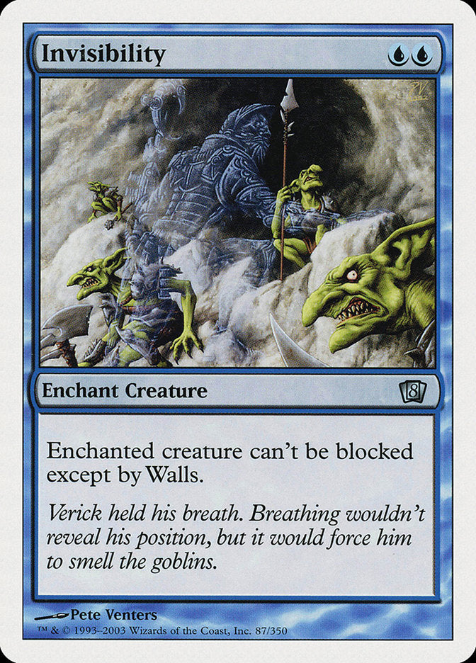 Invisibility [Eighth Edition] | Devastation Store