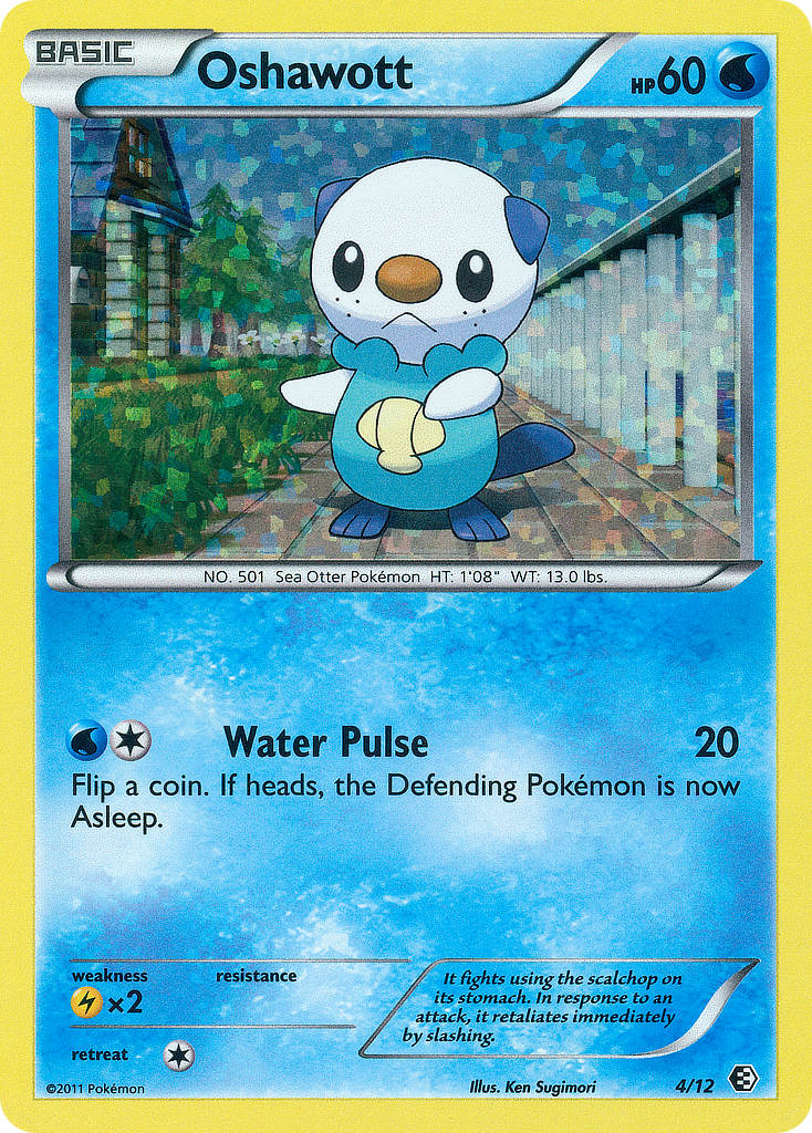Oshawott (4/12) [McDonald's Promos: 2011 Collection] | Devastation Store