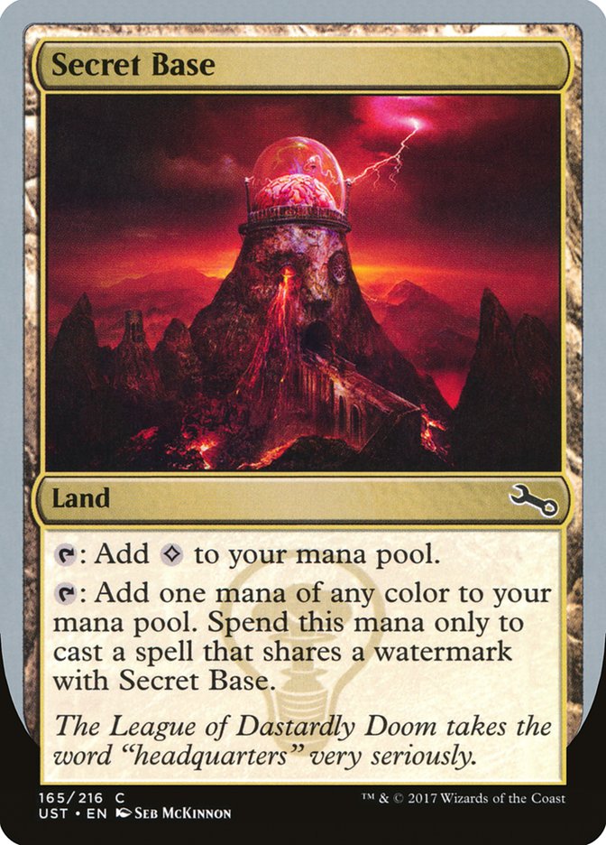 Secret Base (Artist: Seb McKinnon) [Unstable] | Devastation Store
