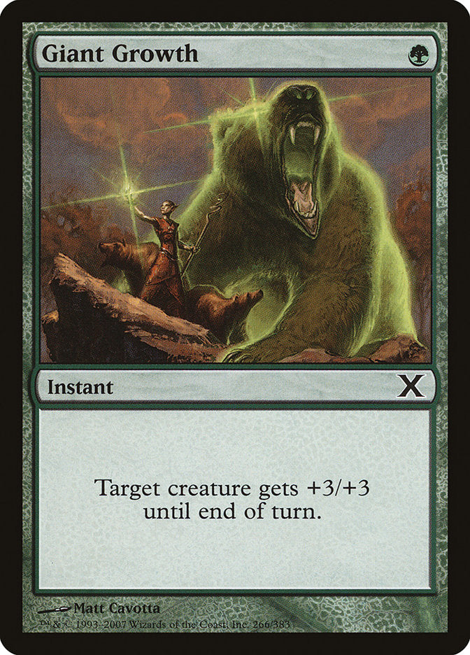 Giant Growth [Tenth Edition] | Devastation Store