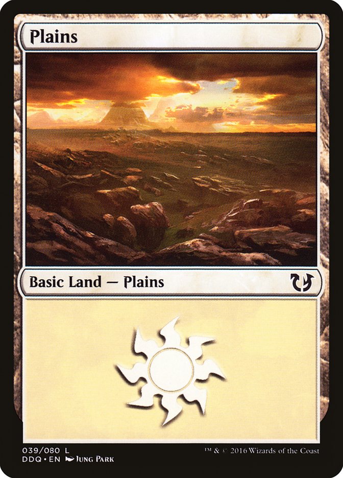 Plains (39) [Duel Decks: Blessed vs. Cursed] | Devastation Store