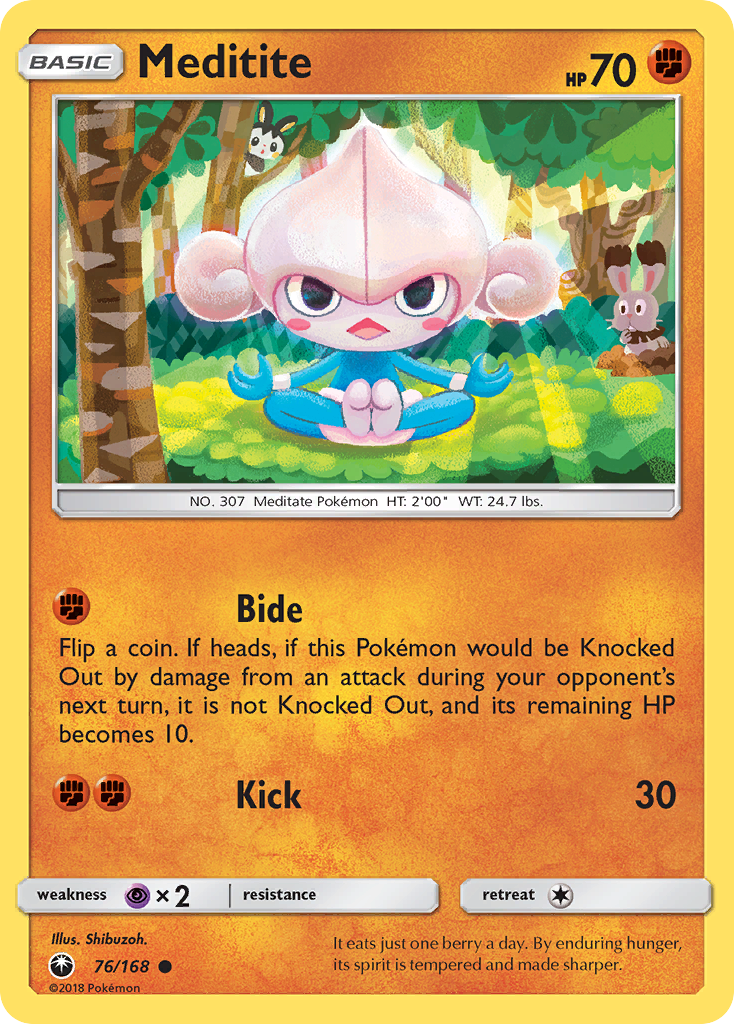 Meditite (76/168) [Sun & Moon: Celestial Storm] | Devastation Store