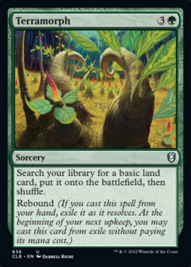 Terramorph [Commander Legends: Battle for Baldur's Gate] | Devastation Store