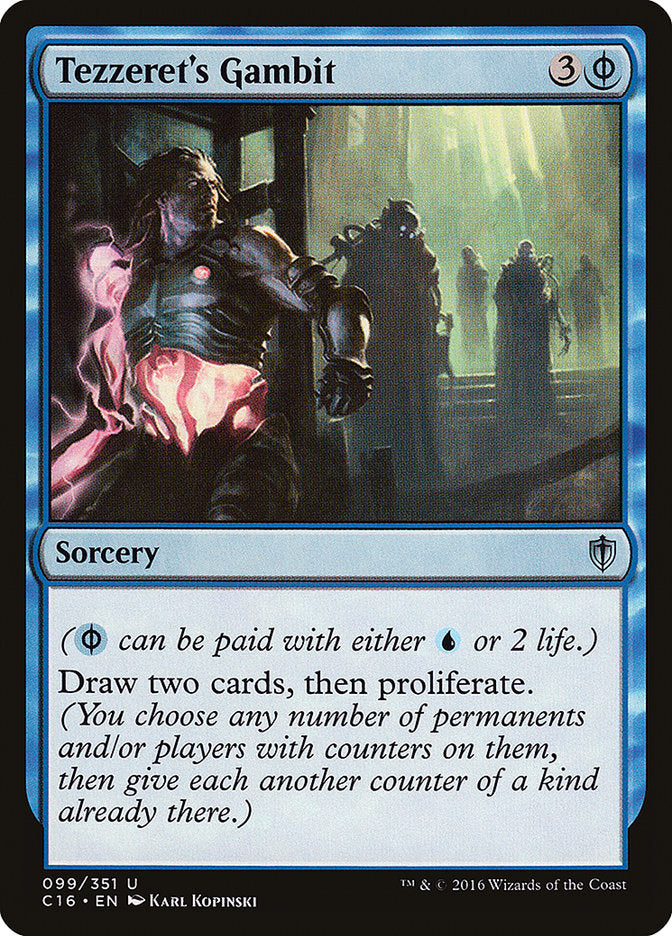 Tezzeret's Gambit [Commander 2016] - Devastation Store | Devastation Store