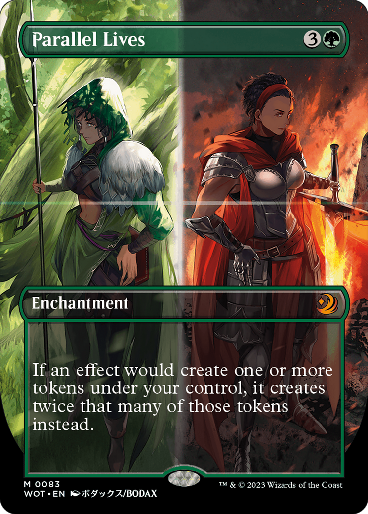 Parallel Lives (Anime Borderless) [Wilds of Eldraine: Enchanting Tales] | Devastation Store