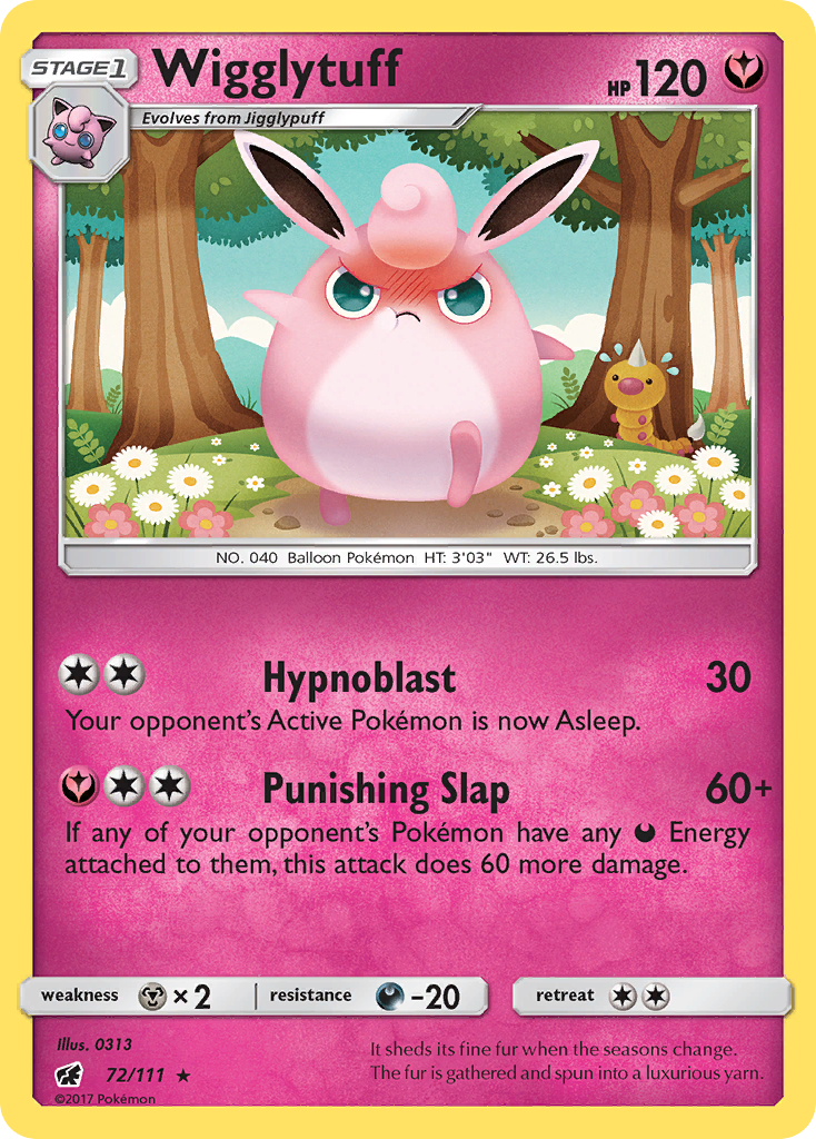 Wigglytuff (72/111) [Sun & Moon: Crimson Invasion] | Devastation Store
